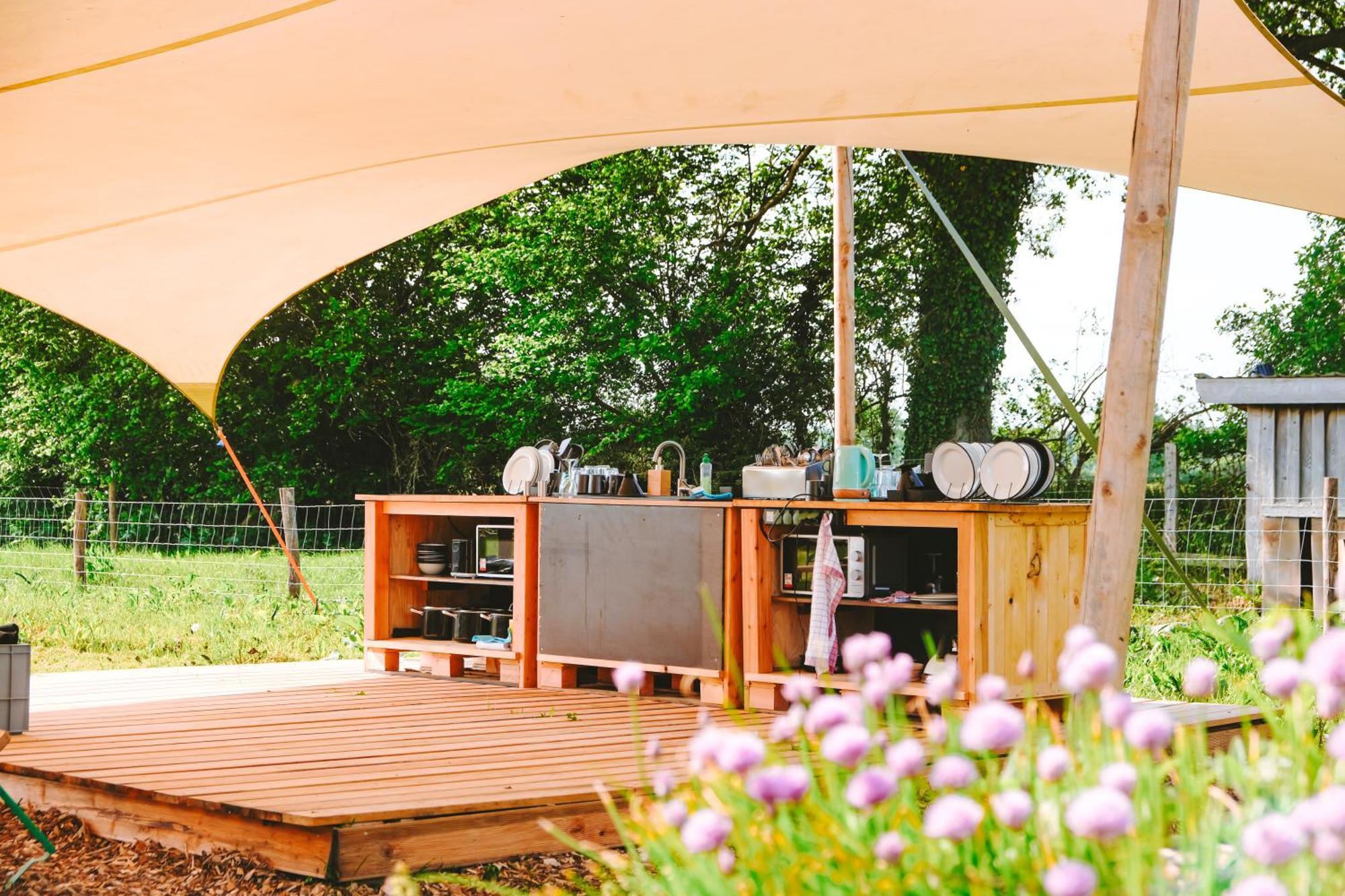 Hotel Domo Camp - Nature Glamping Hof Viehbrook Rendswuhren Exterior foto